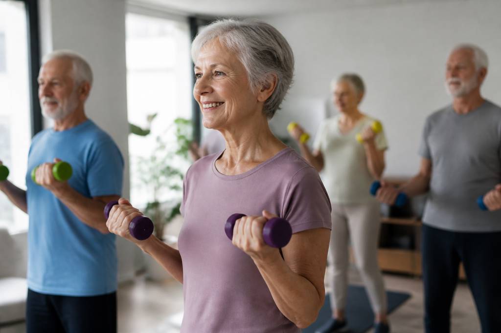Le renforcement musculaire adapté aux plus de 60 ans