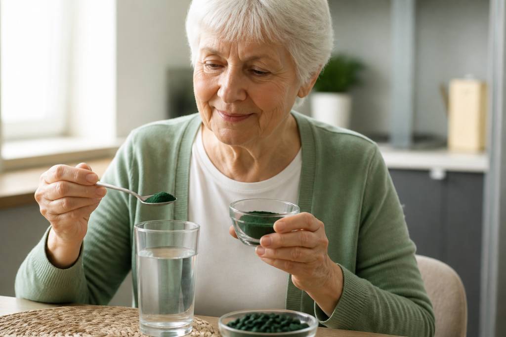 Les bienfaits de la spiruline pour les seniors