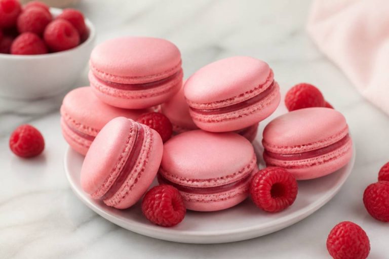 Recette des macarons à la framboise facile à réaliser